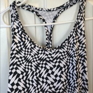 Nike Dri-Fit Black/ White Work Out Tank Top